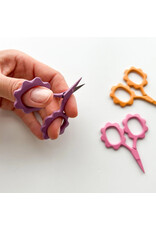 Matryoshka Doll Shop Tiny Embroidery Flower Scissors, Assorted Colors