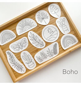 Matryoshka Doll Shop Stick and Stitch Embroidery Designs, Boho