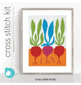 budgiegoods Beets Cross Stitch Kit by budgiegoods