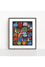 budgiegoods Joyful Grid Cross Stitch Kit by budgiegoods