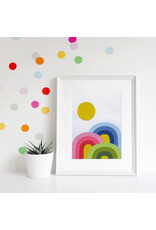 budgiegoods Rainbow Trifecta Cross Stitch Kit by budgiegoods