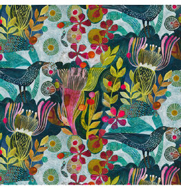 Esté MacLeod Colori, Blossoms in Pink, Fabric Half-Yards