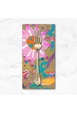 PD's Esté MacLeod Collection Colori, Goldfish Star in Gold, Dinner Napkin