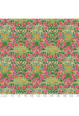William Morris & Co. Cotton Lawn, Bedford Park, Campanula in Seaglass, Fabric Half-Yards