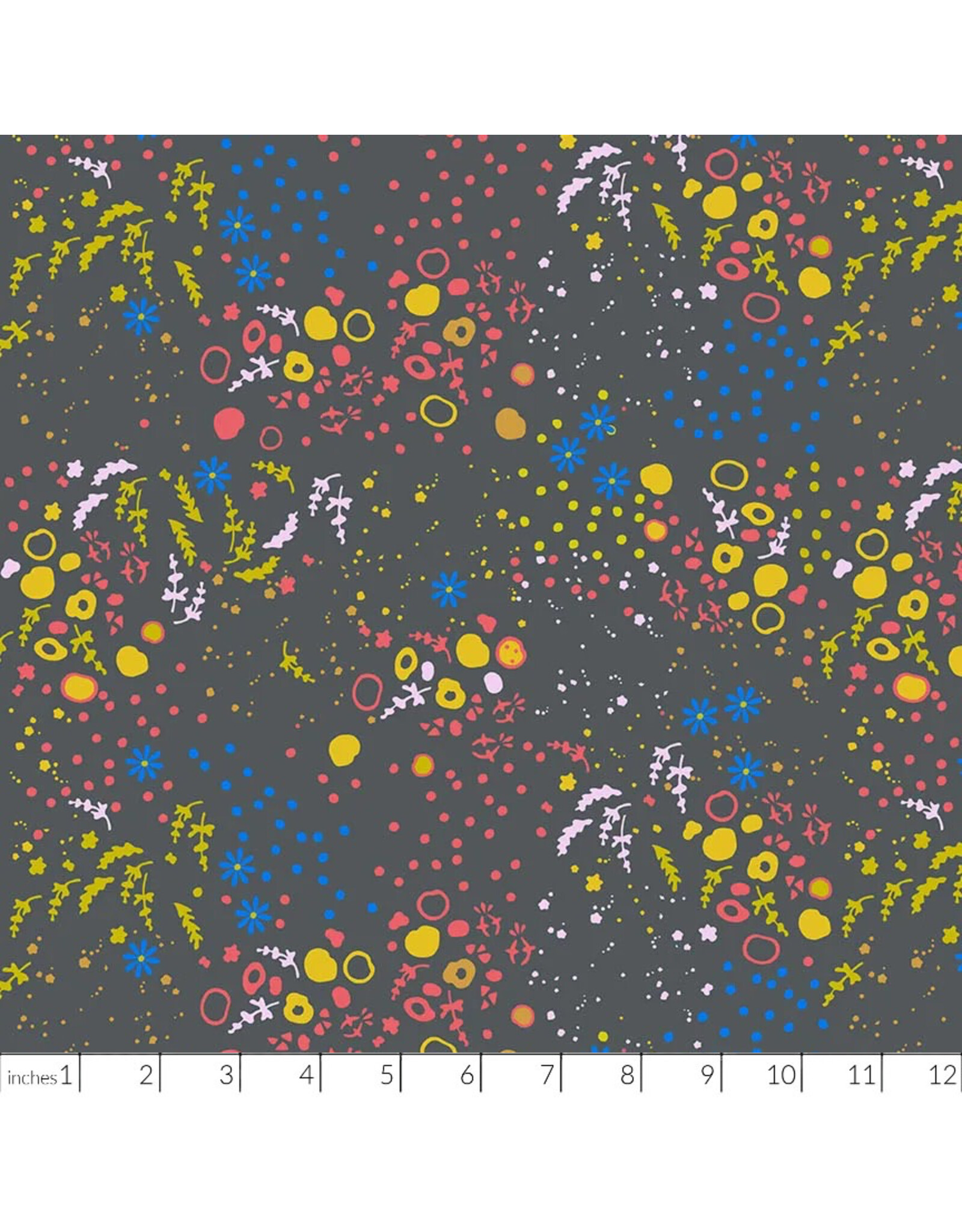 Alison Glass Sun Print 2026, Equanimity in Dark, Fabric Half-Yards