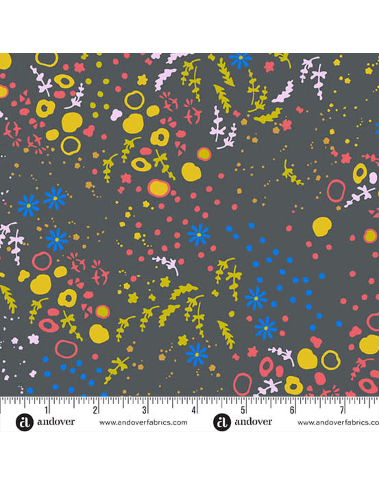 Alison Glass Sun Print 2026, Equanimity in Dark, Fabric Half-Yards