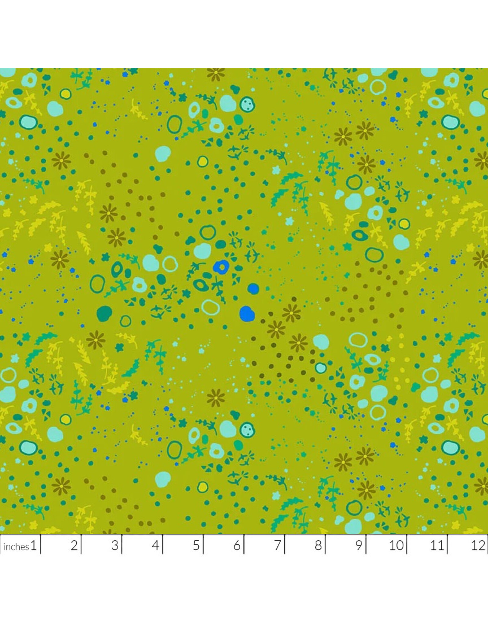 PD's Alison Glass Collection Sun Print 2026, Equanimity in Toad, Dinner Napkin