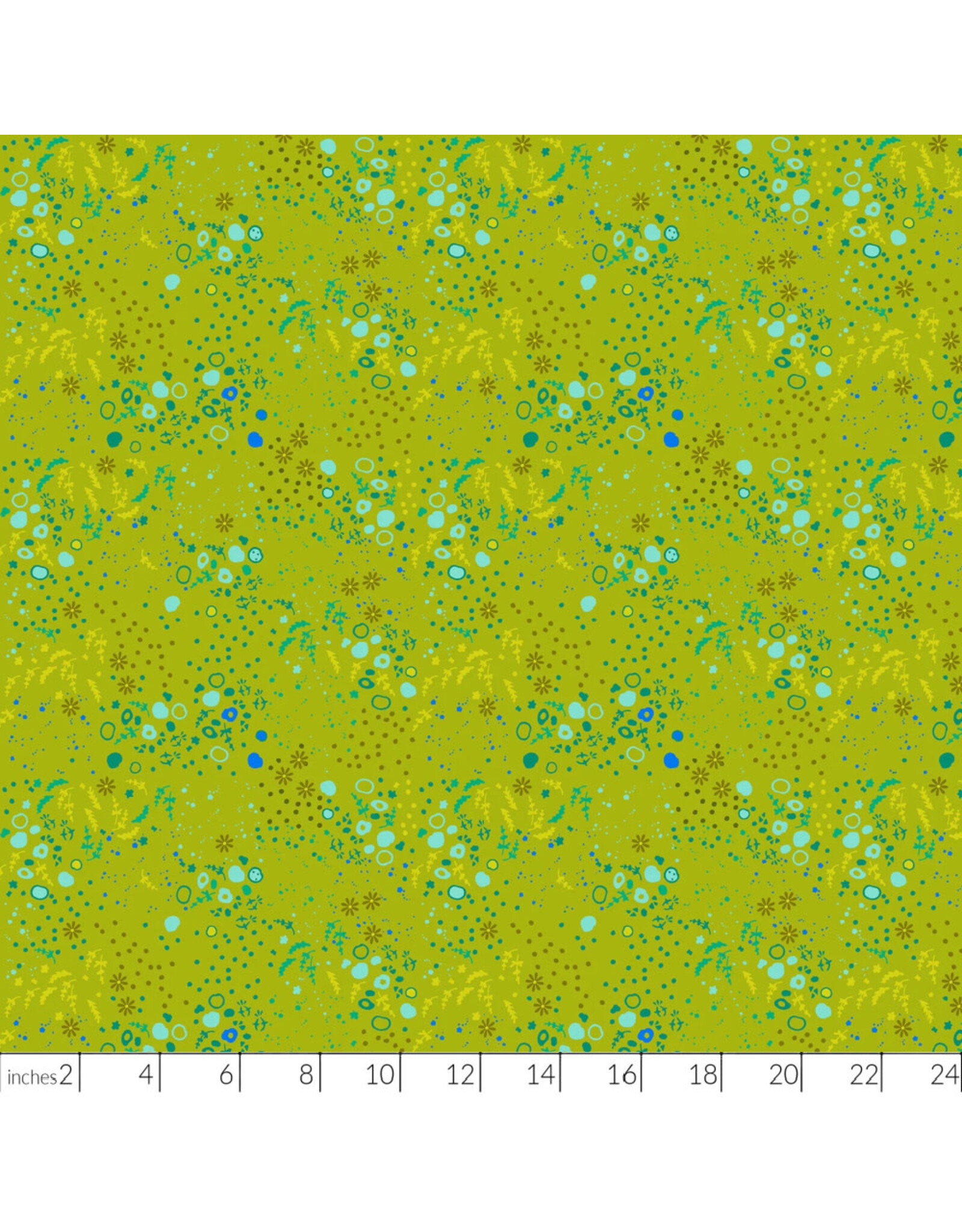 PD's Alison Glass Collection Sun Print 2026, Equanimity in Toad, Dinner Napkin