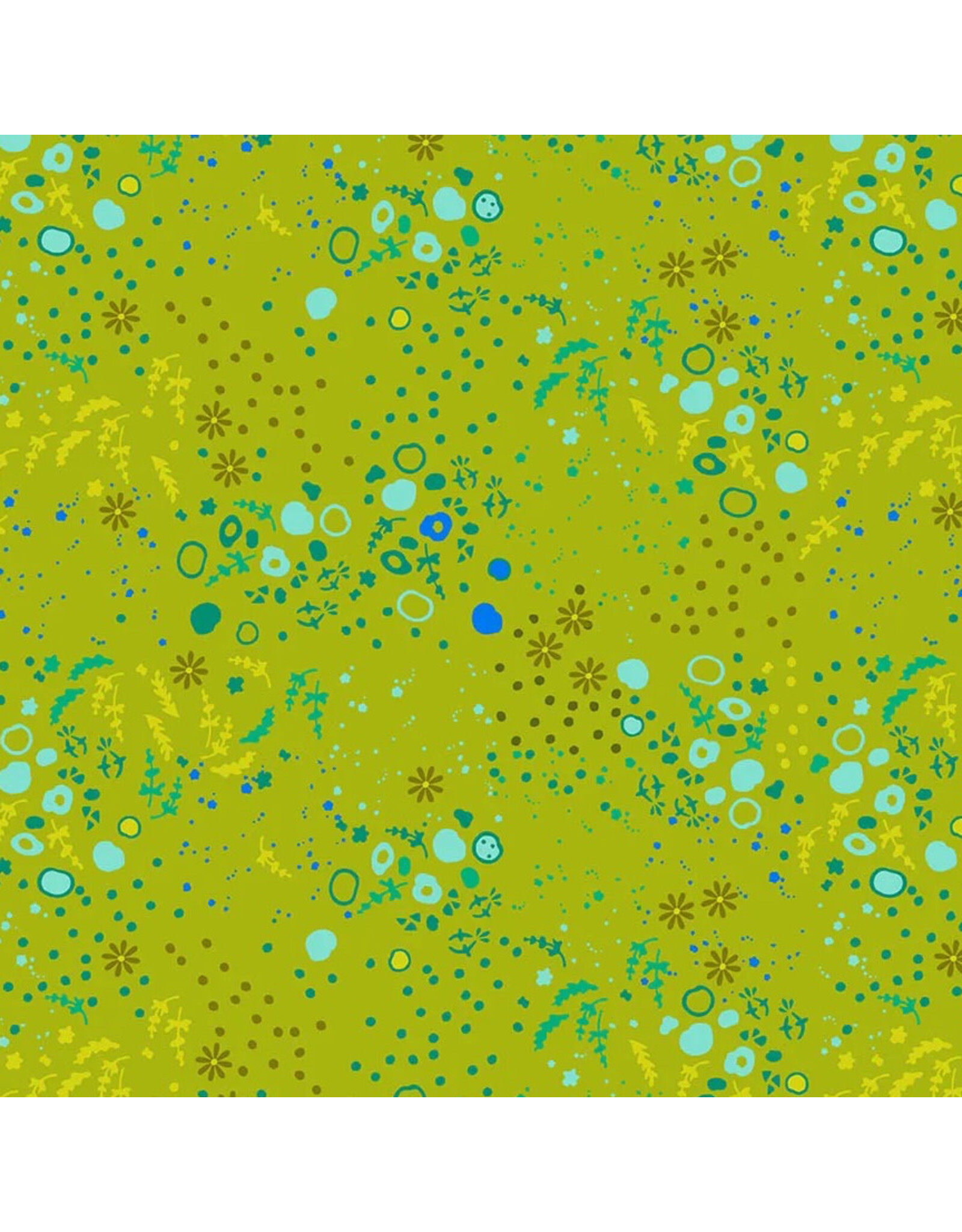Alison Glass Sun Print 2026, Equanimity in Toad, Fabric Half-Yards