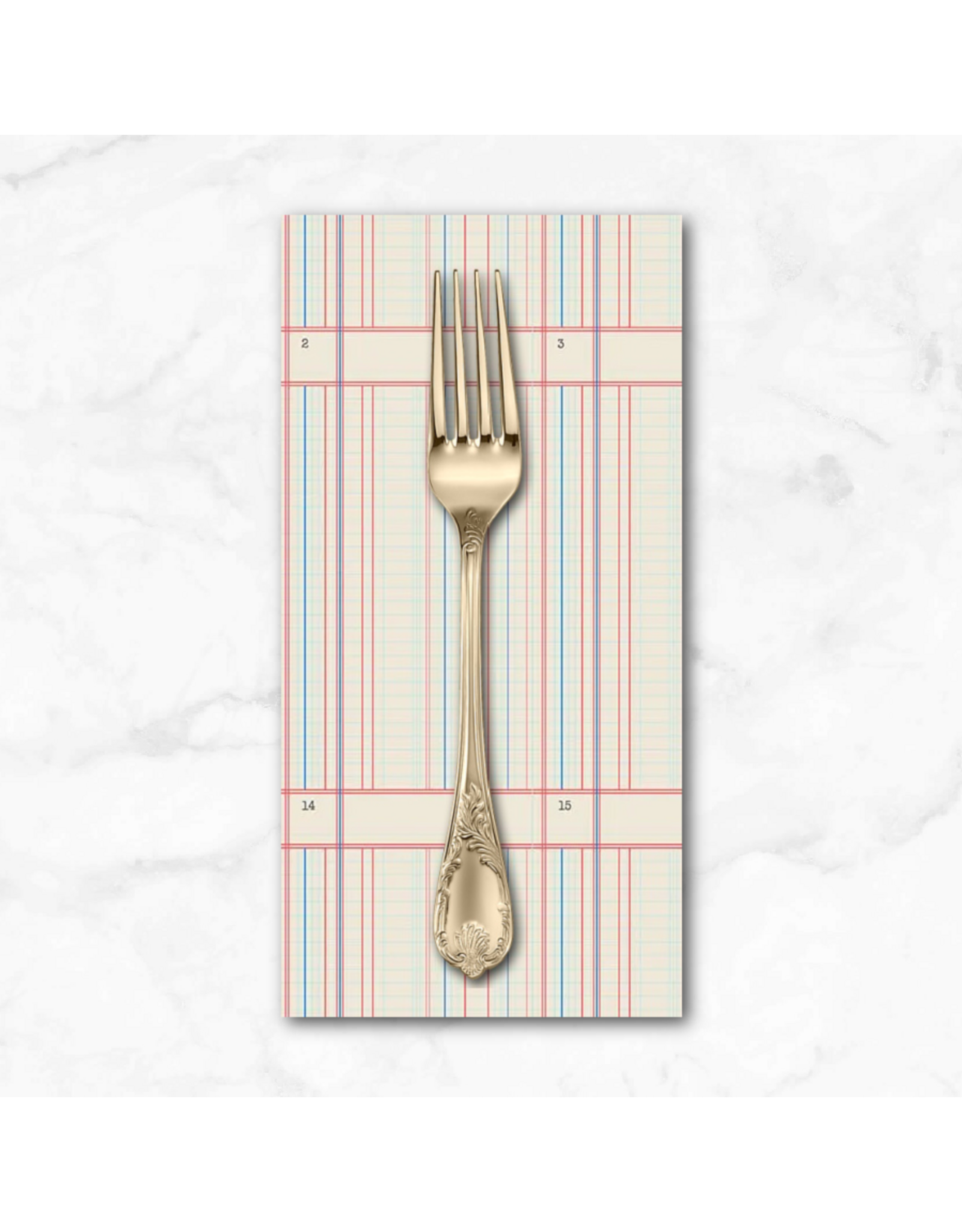 PD's Alison Glass Collection Sun Print 2026, Ledger in Paper, Dinner Napkin