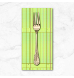 PD's Alison Glass Collection Sun Print 2026, Ledger in Pistachio, Dinner Napkin
