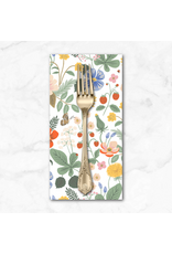 PD's Rifle Paper Co Collection Strawberry Fields, Strawberry Fields in Ivory, Dinner Napkin