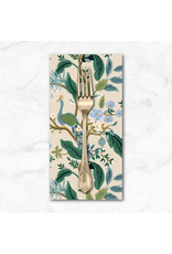 PD's Rifle Paper Co Collection Vintage Garden, Peacock in Cream, Dinner Napkin