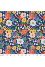 PD's Rifle Paper Co Collection Vintage Garden, Vintage Blossom in Blue, Dinner Napkin