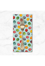 PD's J Wecker Frisch Collection Egg Hunt, Jelly Beans in Aqua, Dinner Napkin