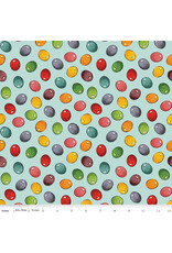 PD's J Wecker Frisch Collection Egg Hunt, Jelly Beans in Aqua, Dinner Napkin