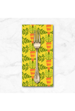 PD's Jane Sassaman Collection Vegetable Patch, Small Carrot in Yellow, Dinner Napkin