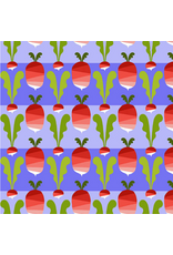 Jane Sassaman Vegetable Patch,  Radish in Red, Fabric Half-Yards