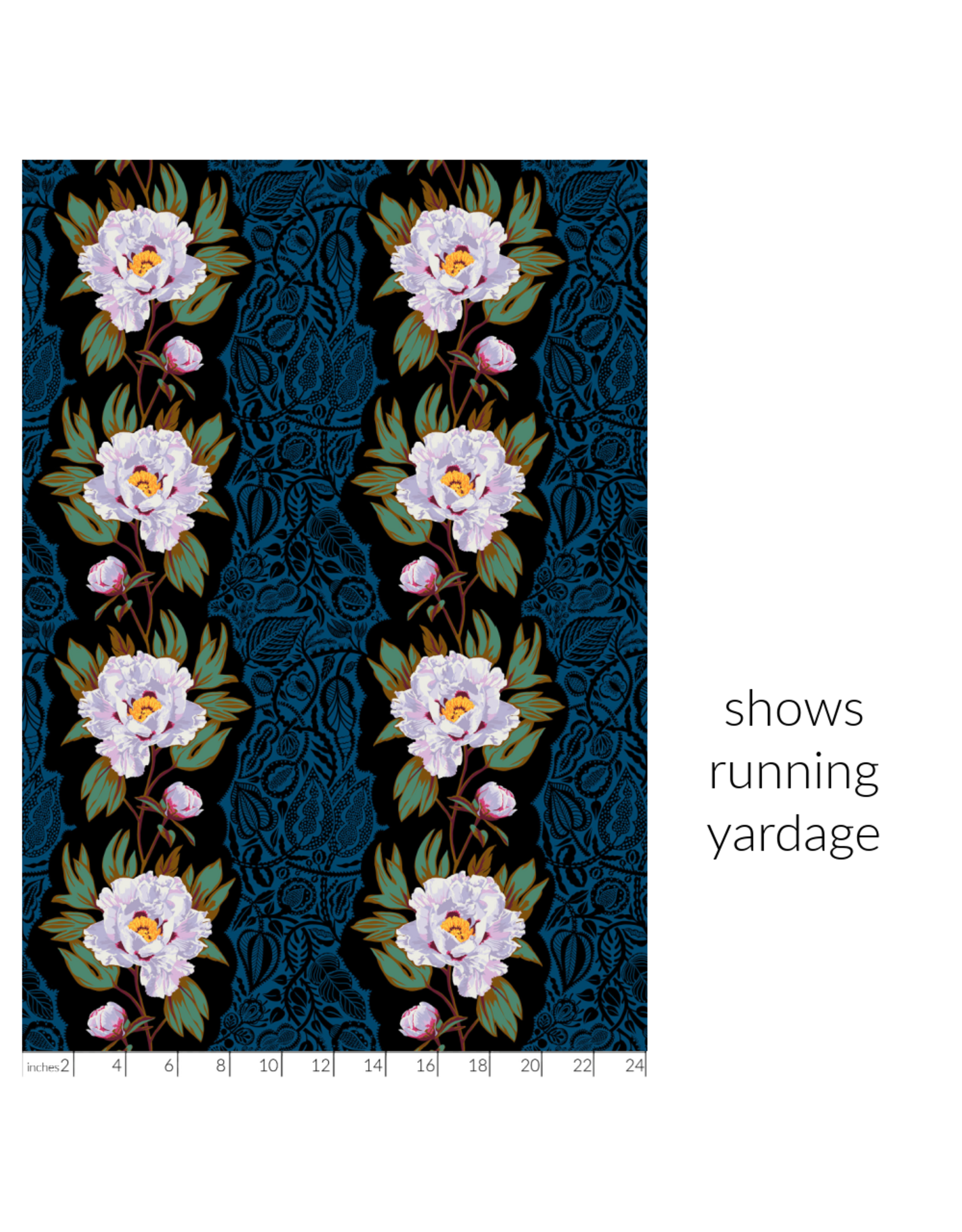 Anna Maria Overdressed, Triumph in Sink, Fabric Half-Yards