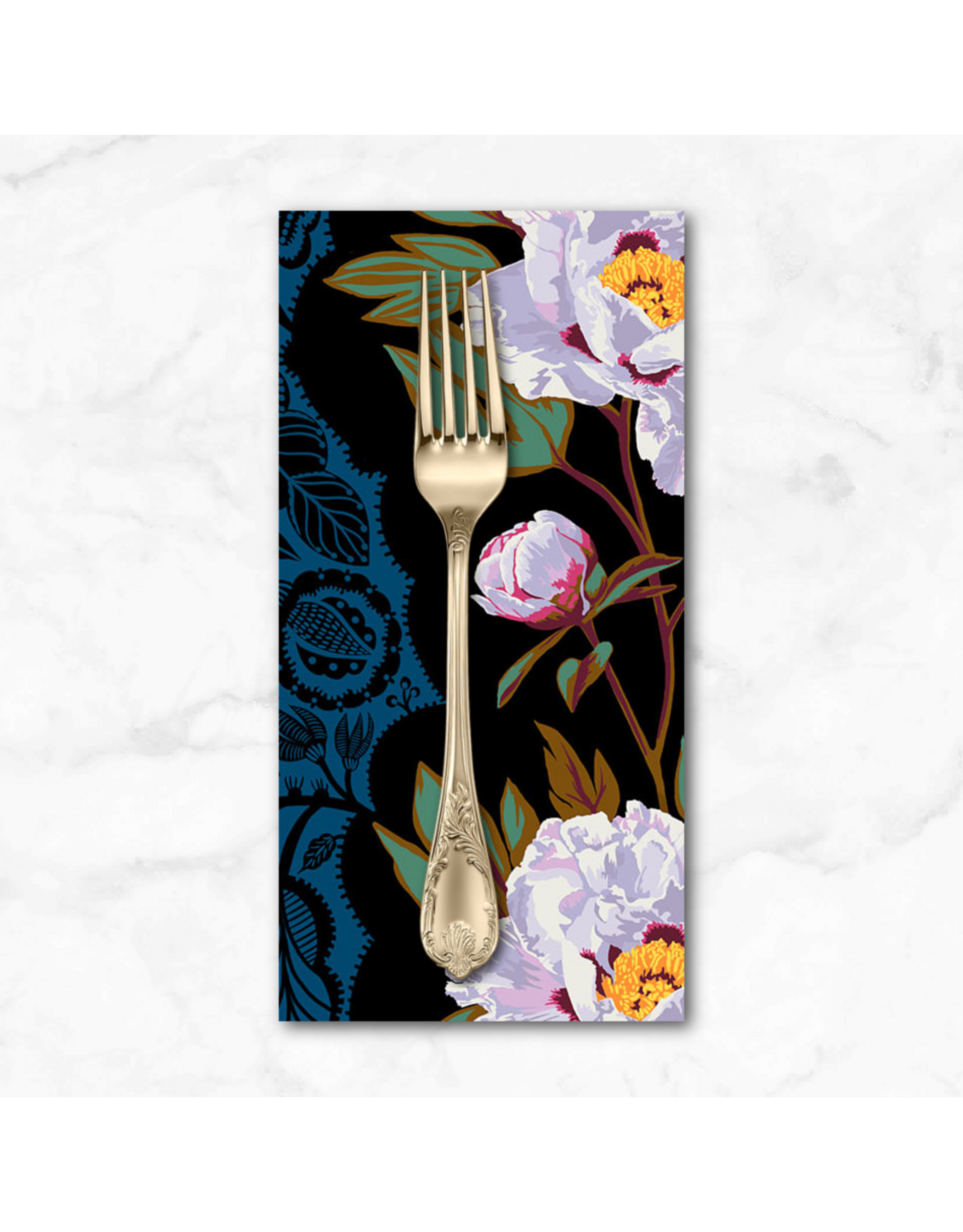 PD's Anna Maria Collection Overdressed, Triumph in Sink, Dinner Napkin