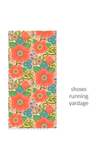 Anna Maria Overdressed, Honorable in Coral, Fabric Half-Yards