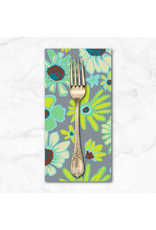 PD's Kaffe Fassett Collection Kaffe Collective, Bloomers in Grey, Dinner Napkin
