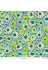PD's Kaffe Fassett Collection Kaffe Collective, Bloomers in Grey, Dinner Napkin