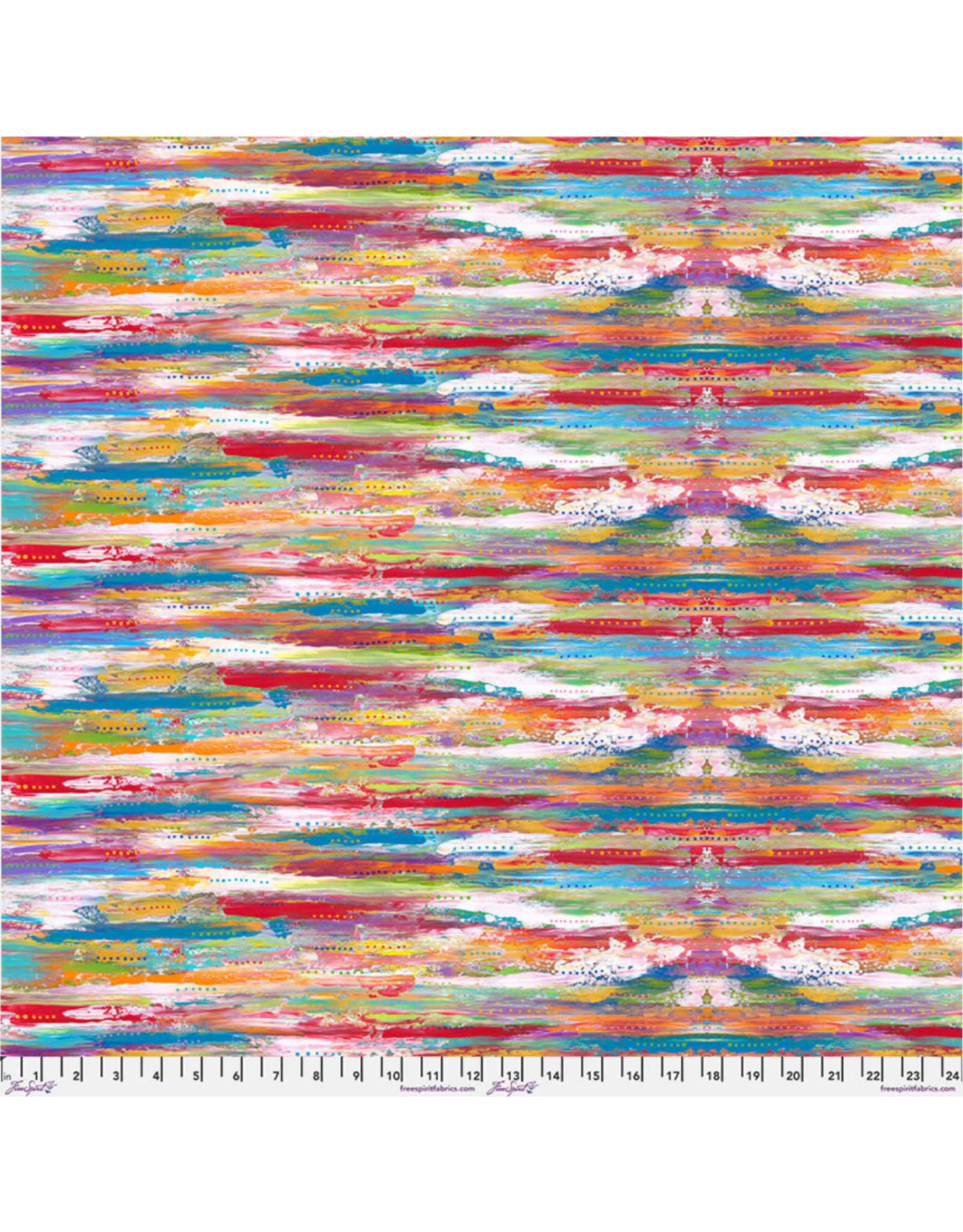 Sue Penn Soda Pop, Ripple in Multi, Fabric Half-Yards