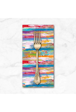 PD'S Free Spirit Collection Soda Pop, Ripple in Multi, Dinner Napkin