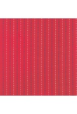 Robert Kaufman Kona Loomworks Wovens, Summer Breeze in Poppy, Fabric Half-Yards