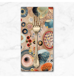 PD's Windham Collection Flora & Form, Geode in Fire Opal, Dinner Napkin