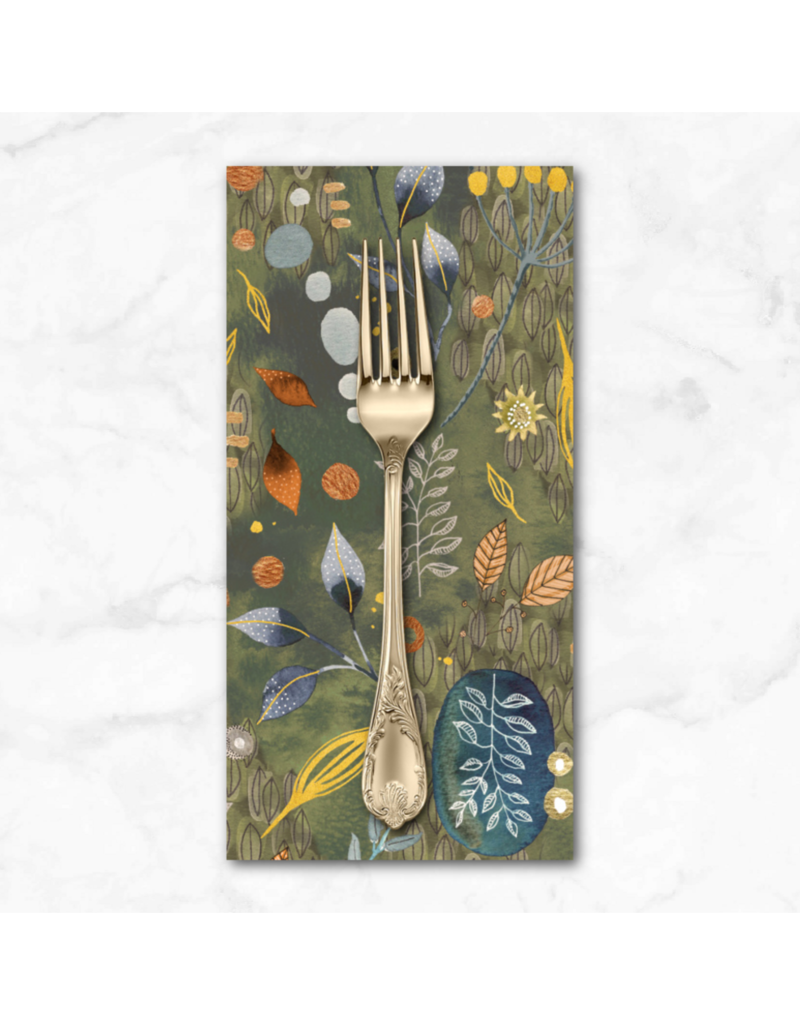 PD's Windham Collection Flora & Form, Forage in Labradorite, Dinner Napkin