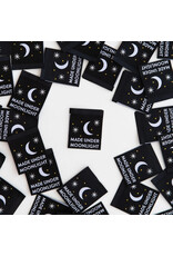 Sarah Hearts Made Under Moonlight - Woven Label Tags, Set of 8