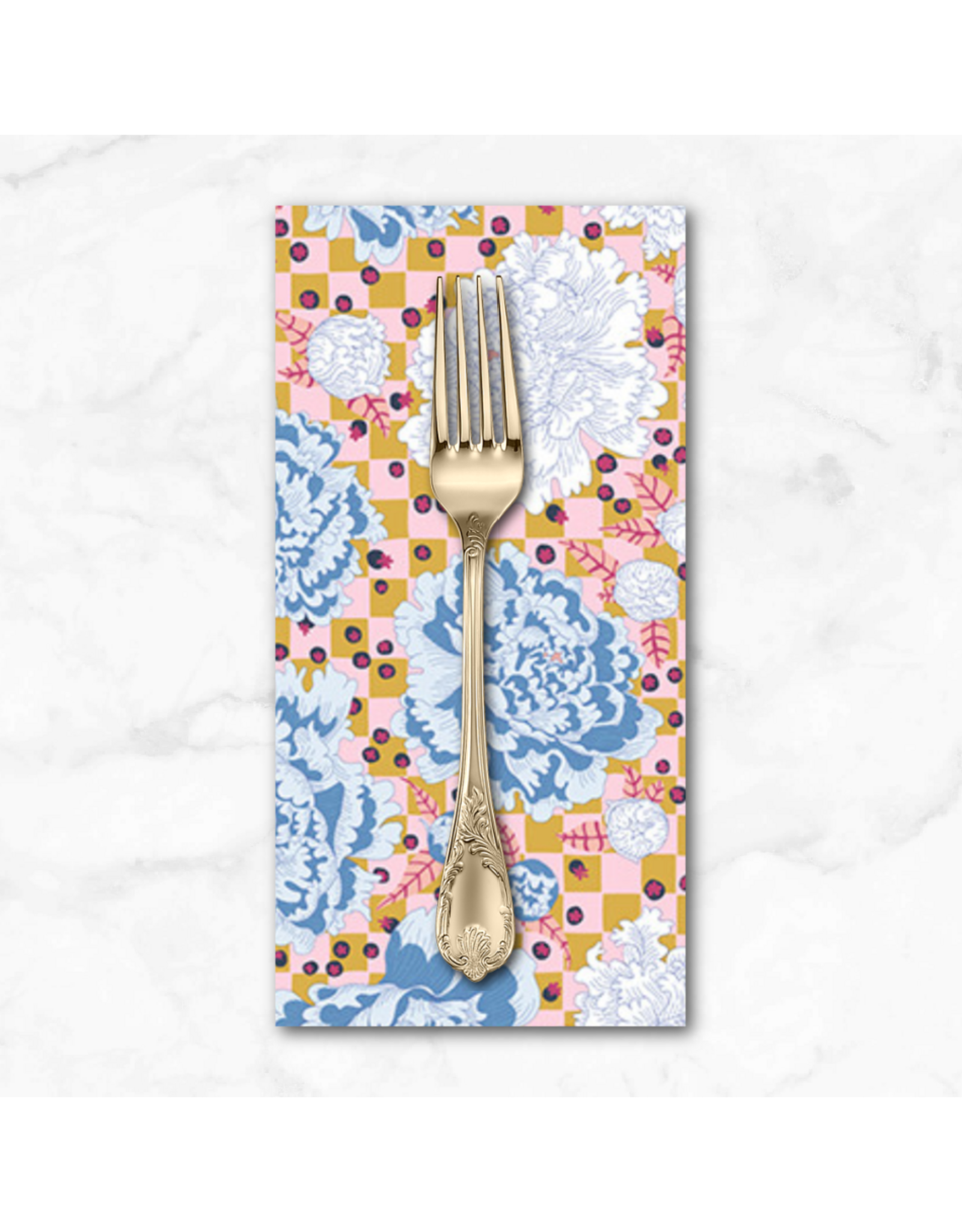 PD's Penny Jeffries Blostma & Song, Berry Ballroom in Cerulean, Dinner Napkin