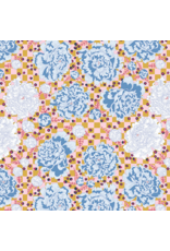 Penny Jeffries Blostma & Song, Berry Ballroom in Cerulean, Fabric Half-Yards