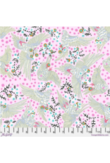 PD's Penny Jeffries Blostma & Song, Bird Candy in Rose, Dinner Napkin