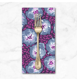 PD's Penny Jeffries Blostma & Song, Flower Festival in Blue, Dinner Napkin