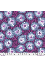 Penny Jeffries Blostma & Song, Flower Festival in Blue, Fabric Half-Yards