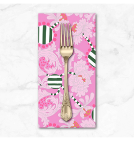 PD's Penny Jeffries Blostma & Song, Flower Tango in Rose, Dinner Napkin