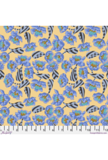 Penny Jeffries Blostma & Song, Peony Bones in Lemon, Fabric Half-Yards