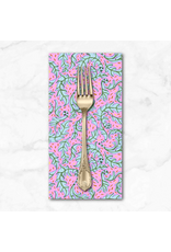 PD's Penny Jeffries Blostma & Song, Sweet Leaf in Blush, Dinner Napkin