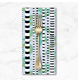 PD's Penny Jeffries Blostma & Song, Stem Lemonade in Turquoise, Dinner Napkin