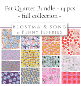 Penny Jeffries Blostma & Song Fat Quarter Bundle - 14 pc.