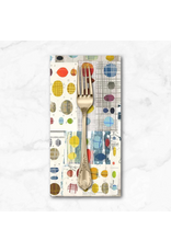 PD's Marcia Derse Collection The Plaid One, Peek-A-Coo Plaid in Multi, Dinner Napkin