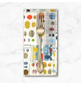 PD's Marcia Derse Collection The Plaid One, Peek-A-Coo Plaid in Multi, Dinner Napkin