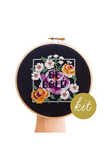 Junebug & Darlin Be Bold Cross Stitch Kit