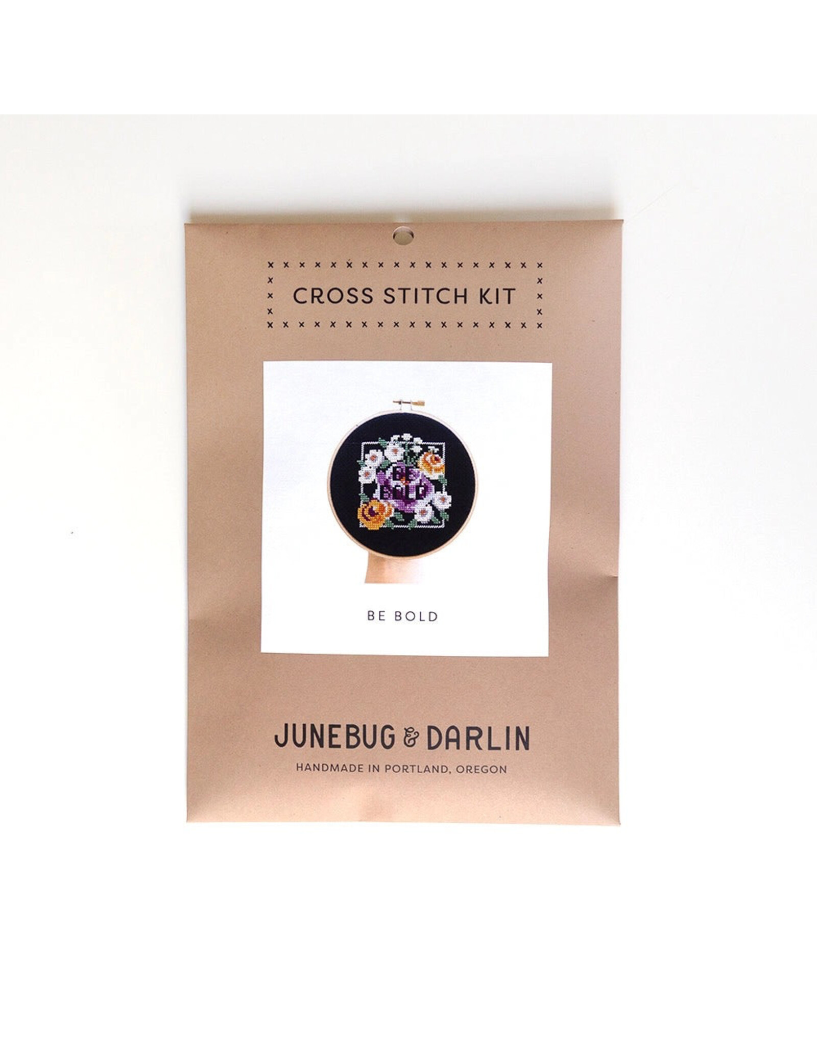 Junebug & Darlin Be Bold Cross Stitch Kit