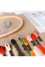 Junebug & Darlin Rosy Chaos Cross Stitch Kit