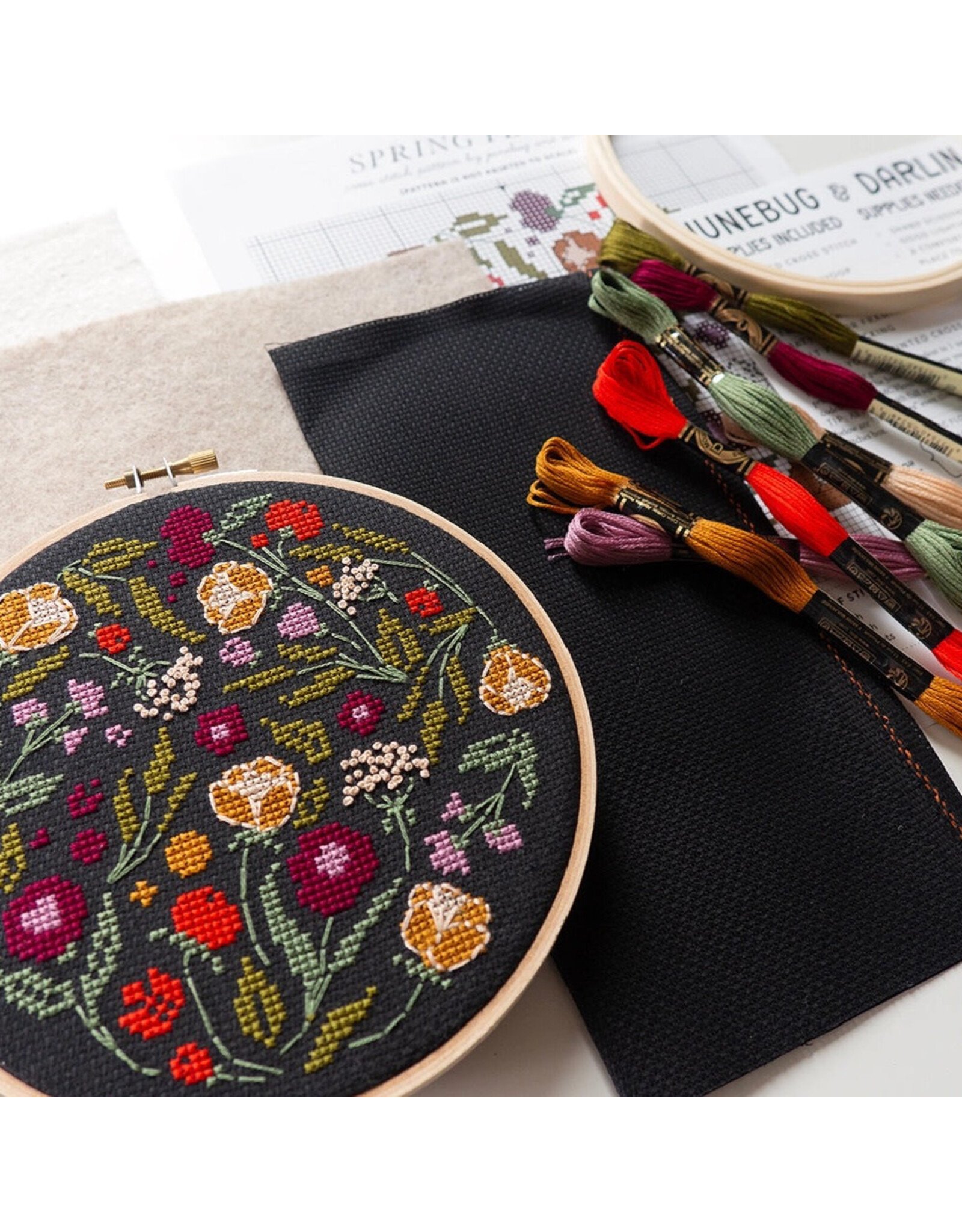 Junebug & Darlin Spring Fling Cross Stitch Kit