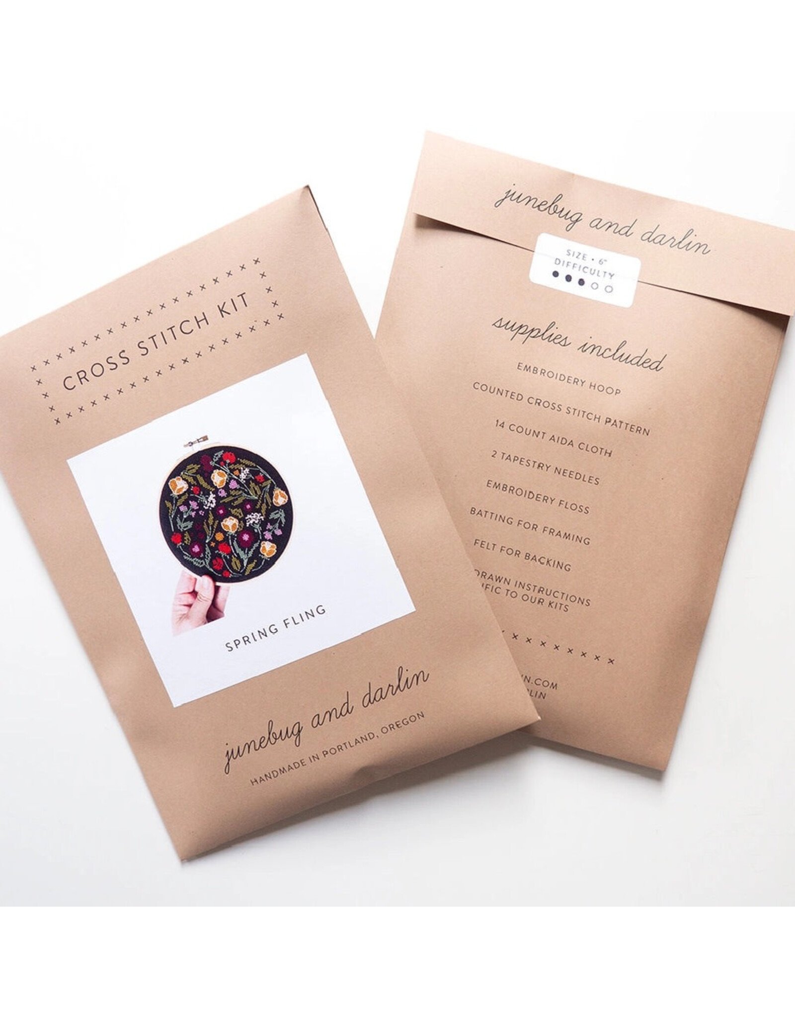 Junebug & Darlin Spring Fling Cross Stitch Kit